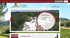 Desktop Screenshot of campingorlandoinchianti.it